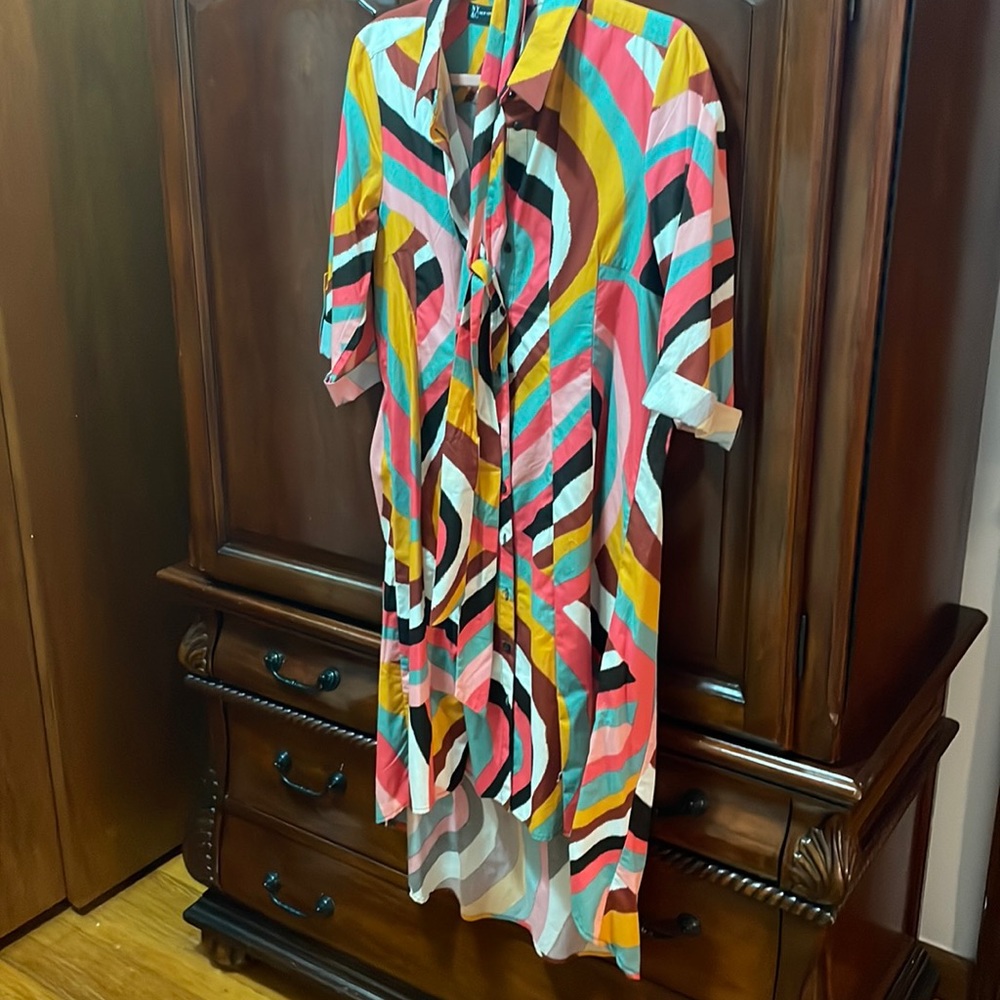 colorful dress